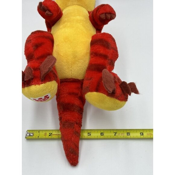 Build A Bear Red Dinosaur T REX Velociraptor Raptor Plush 19" Plush BAB Core - Picture 7 of 9